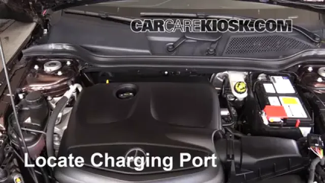 2016 Mercedes-Benz GLA250 4Matic 2.0L 4 Cyl. Turbo Air Conditioner Recharge Freon